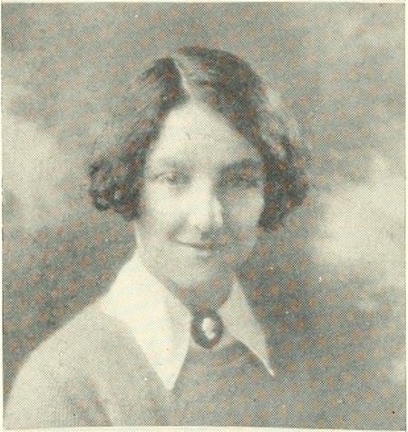 Yearbook portrait of Agnes Cathryn Delay, Arlington High School, class of 1927