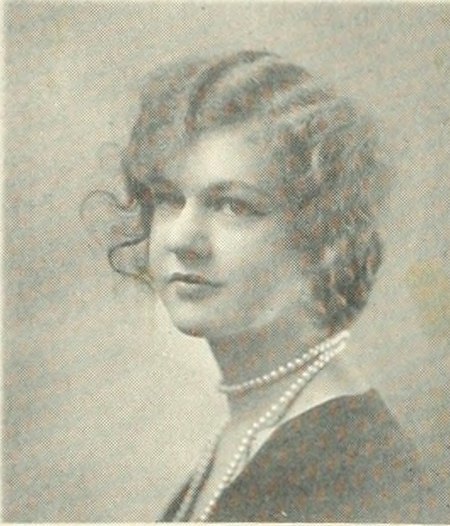 Yearbook portrait of Barbara Gott, Arlington High School, class of 1927