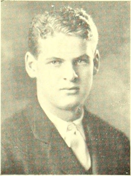 Yearbook portrait of Arthur Lane, Arlington High School, class of 1928