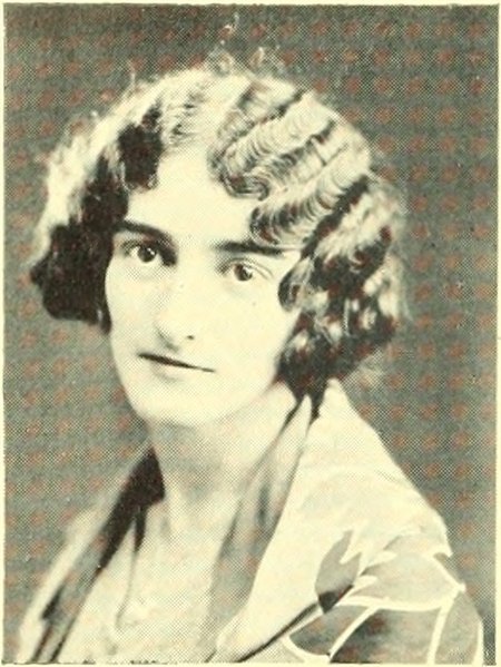 Yearbook portrait of Catherine Lee Berry, Arlington High School, class of 1928