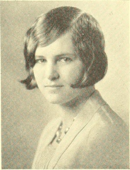 Yearbook portrait of Ruth Clouther, Arlington High School, class of 1930