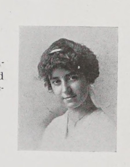 Yearbook portrait of Ruth, Cambridge High and Latin School, class of 1914