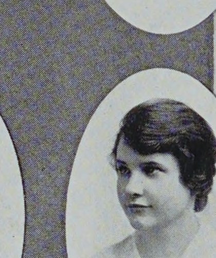 Yearbook portrait of Reggia M. De Forge, Cambridge High and Latin School, class of 1917