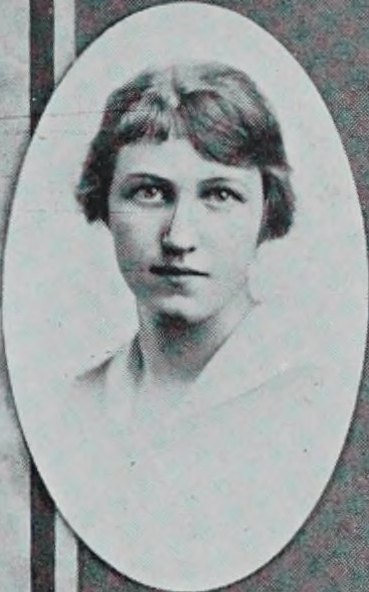 Yearbook portrait of Ethel A. Does, Cambridge High and Latin School, class of 1917