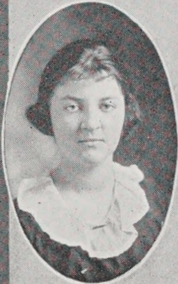 Yearbook portrait of Ellen A. Manning, Cambridge High and Latin School, class of 1919