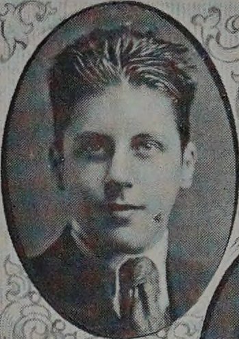 Yearbook portrait of Charles Street Jeffrey, Cambridge High and Latin School, class of 1920