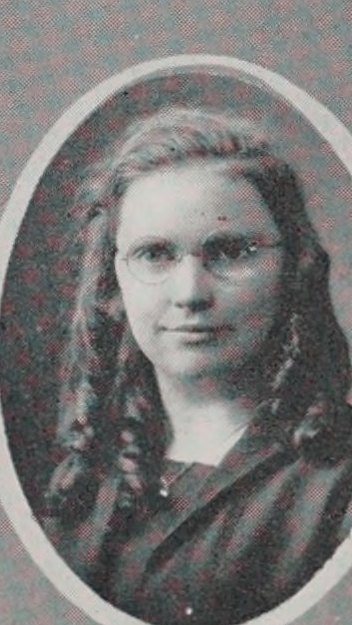 Yearbook portrait of Anna A. Kelleher, Cambridge High and Latin School, class of 1922