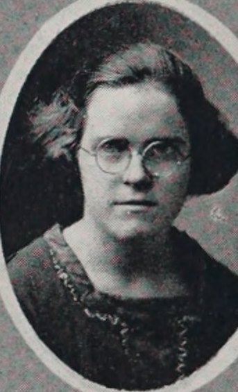 Yearbook portrait of Anna C. Smith, Cambridge High and Latin School, class of 1922