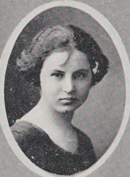 Yearbook portrait of Katharine Lynch, Cambridge High and Latin School, class of 1922
