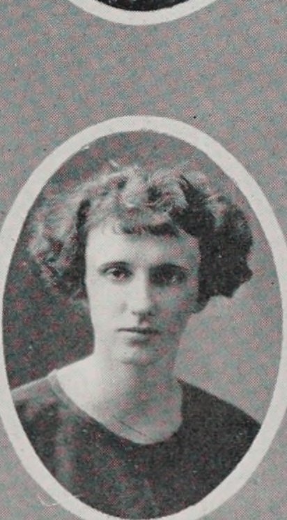 Yearbook portrait of Marion Gleason, Cambridge High and Latin School, class of 1922