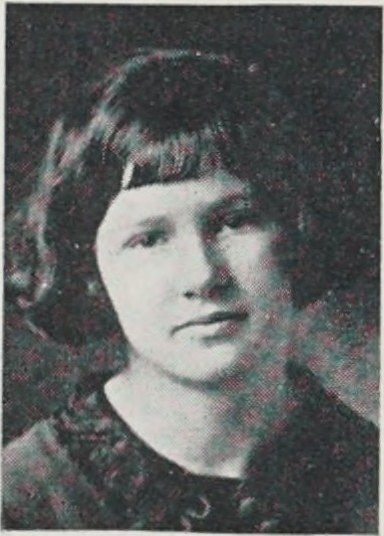 Yearbook portrait of Helen Ethel Shine, Cambridge High and Latin School, class of 1923