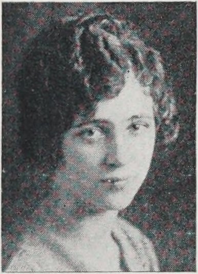 Yearbook portrait of Viva A. Warner, Cambridge High and Latin School, class of 1923
