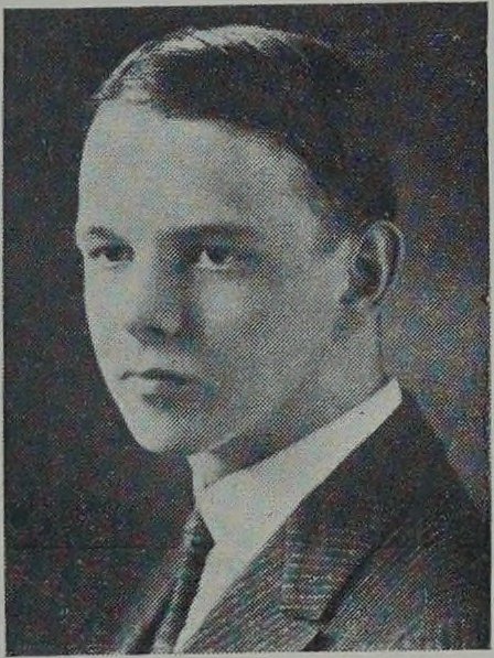 Yearbook portrait of Arnold K. Borden, Cambridge High and Latin School, class of 1924