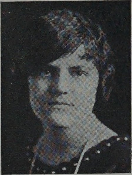 Yearbook portrait of Maude Mary Wilson, Cambridge High and Latin School, class of 1924