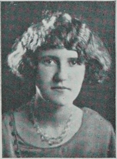 Yearbook portrait of Alice Bernadette Hanrahan, Cambridge High and Latin School, class of 1925