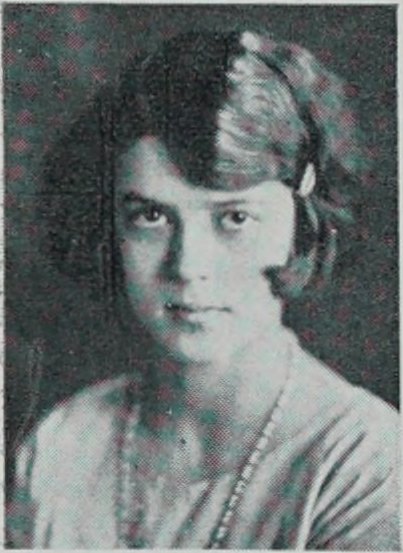 Yearbook portrait of Bessie Banks, Cambridge High and Latin School, class of 1925