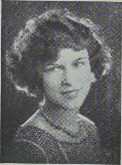 Yearbook portrait of Christine Marie McNiff, Cambridge High and Latin School, class of 1925