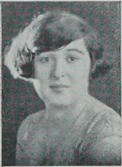 Yearbook portrait of Edith Shapiro, Cambridge High and Latin School, class of 1925