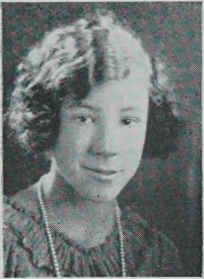 Yearbook portrait of Edna M. McGinness, Cambridge High and Latin School, class of 1925