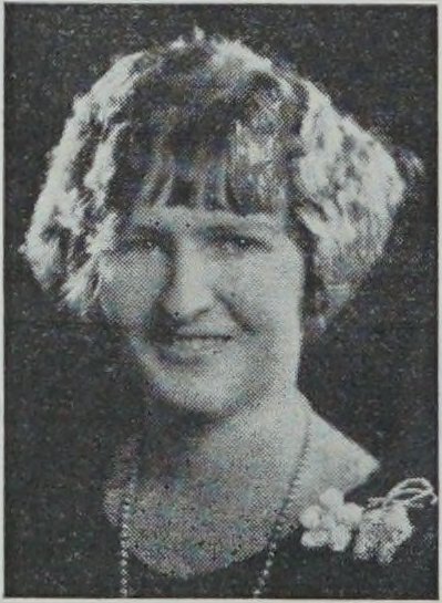Yearbook portrait of Edna Powers, Cambridge High and Latin School, class of 1925