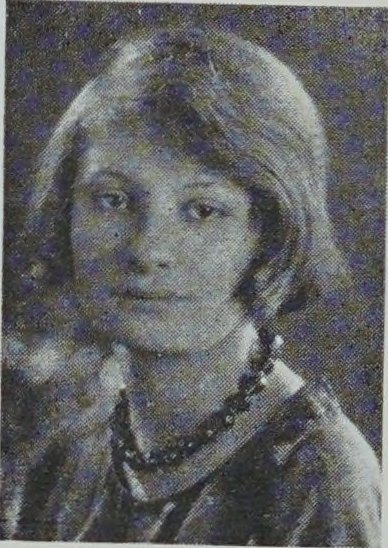 Yearbook portrait of Esther Mittele, Cambridge High and Latin School, class of 1925