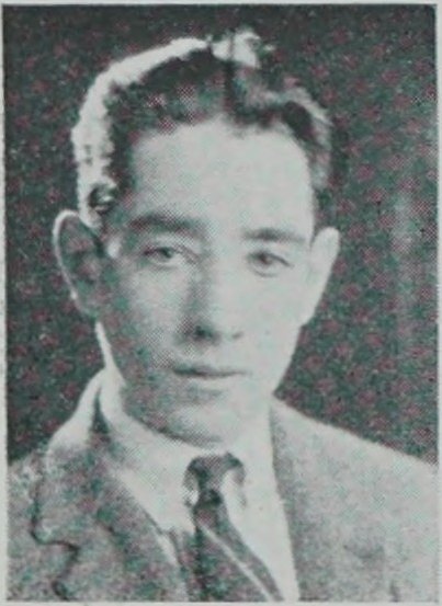 Yearbook portrait of Eugene J. Riordan, Cambridge High and Latin School, class of 1925