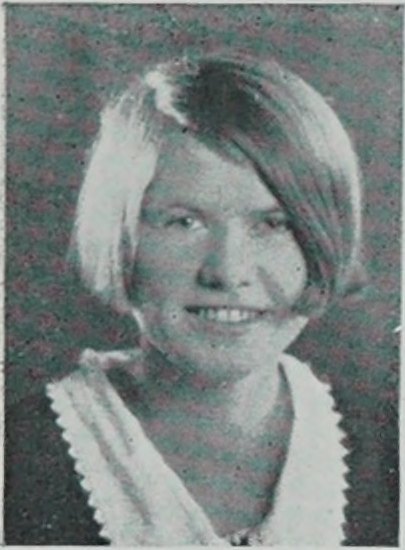 Yearbook portrait of Helen E. Kearney, Cambridge High and Latin School, class of 1925