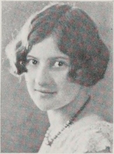 Yearbook portrait of Kathryn Dunn, Cambridge High and Latin School, class of 1926