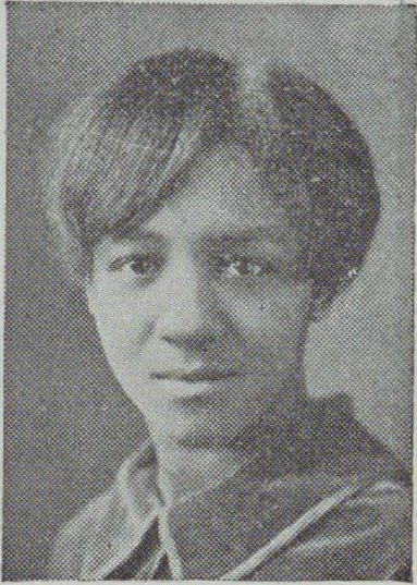 Yearbook portrait of Zelmira Church, Cambridge High and Latin School, class of 1927