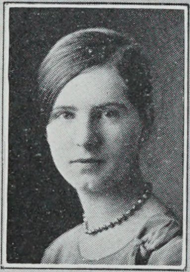 Yearbook portrait of Ellen Walsh, Cambridge High and Latin School, class of 1928