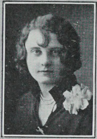 Yearbook portrait of Evelyn Emma Sillin, Cambridge High and Latin School, class of 1928