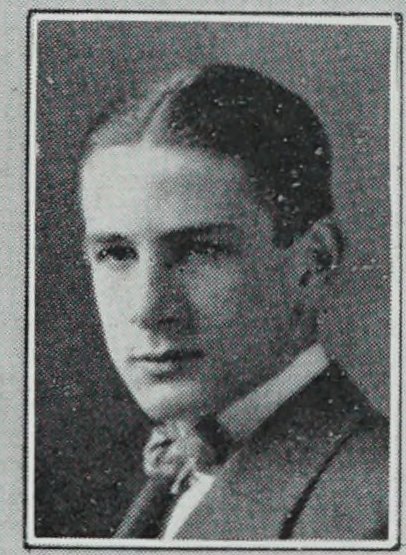 Yearbook portrait of John Hugh Tucci, Cambridge High and Latin School, class of 1928