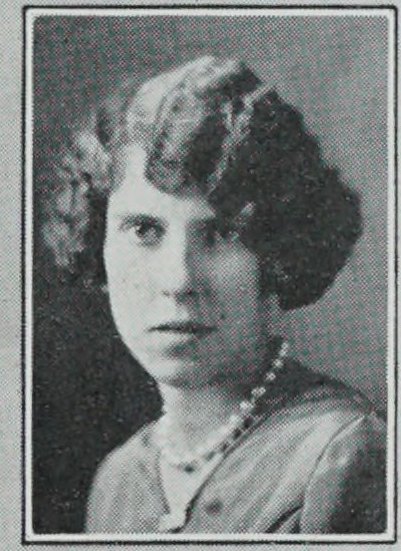 Yearbook portrait of Margaret Frances Cooper, Cambridge High and Latin School, class of 1928