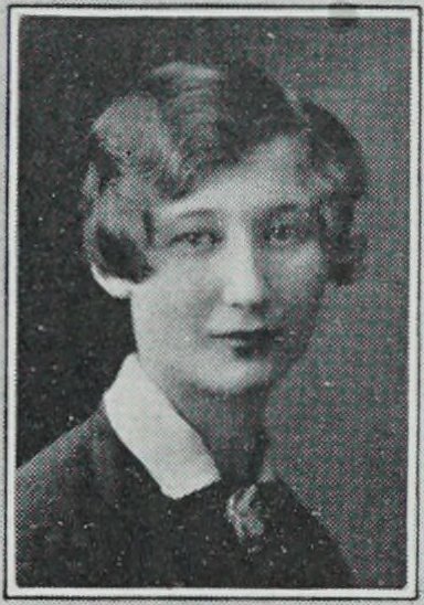 Yearbook portrait of Mildred Ruth Barron, Cambridge High and Latin School, class of 1928
