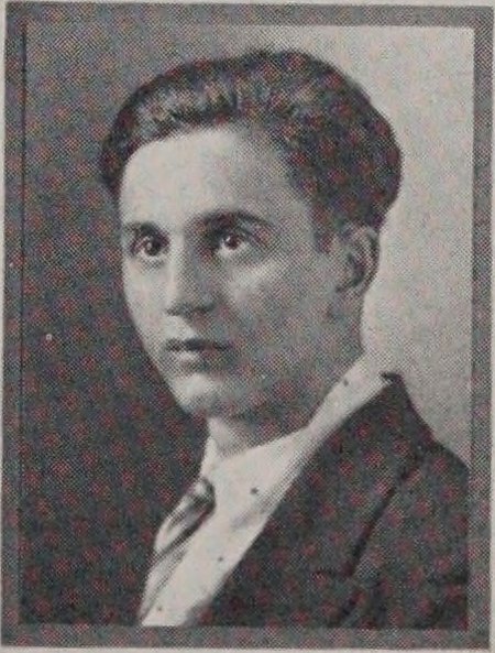 Yearbook portrait of Angelo Cabuzzi, Cambridge High and Latin School, class of 1929