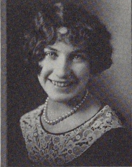 Yearbook portrait of Anna Deveau, Cambridge High and Latin School, class of 1929