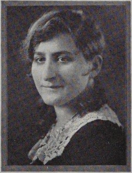 Yearbook portrait of Edith Possick, Cambridge High and Latin School, class of 1929