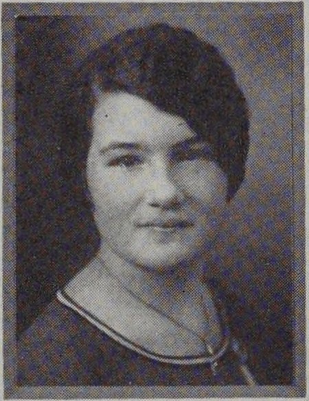 Yearbook portrait of Elisabeth Oritha Raspe, Cambridge High and Latin School, class of 1929