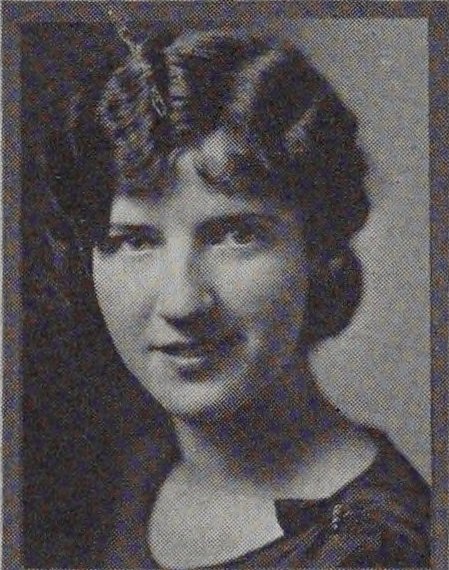 Yearbook portrait of Mary Louise Toomey, Cambridge High and Latin School, class of 1929