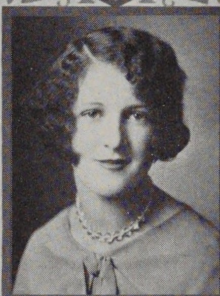 Yearbook portrait of Ruth E. Ross, Cambridge High and Latin School, class of 1929