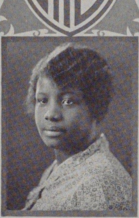 Yearbook portrait of Violet Hodge, Cambridge High and Latin School, class of 1929