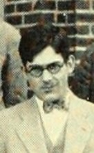 Paul Livingstone in the Dramatic Club photograph, 1928