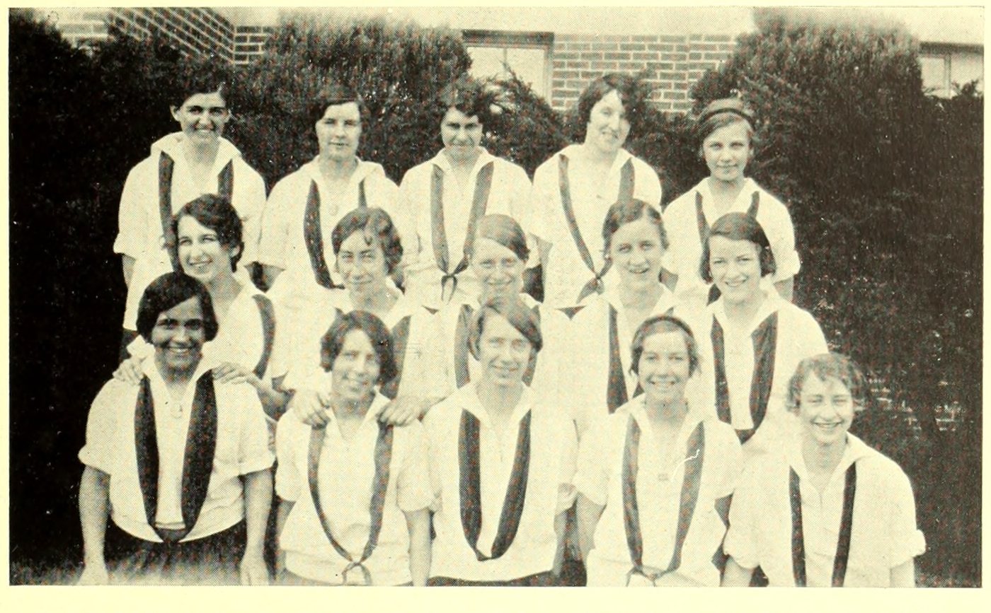 Girls Basketball, Arlington High School, 1928