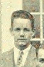 Richard Newhall Sanger in the Yearbook Committee photograph, 1928