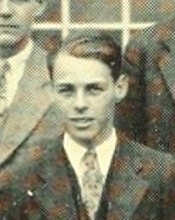 William Rivera in the Yearbook Committee photograph, 1928