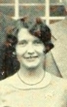 Ethel Crosby in the Yearbook Committee photograph, 1928