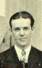 James A. Kelley in the Yearbook Committee photograph, 1928
