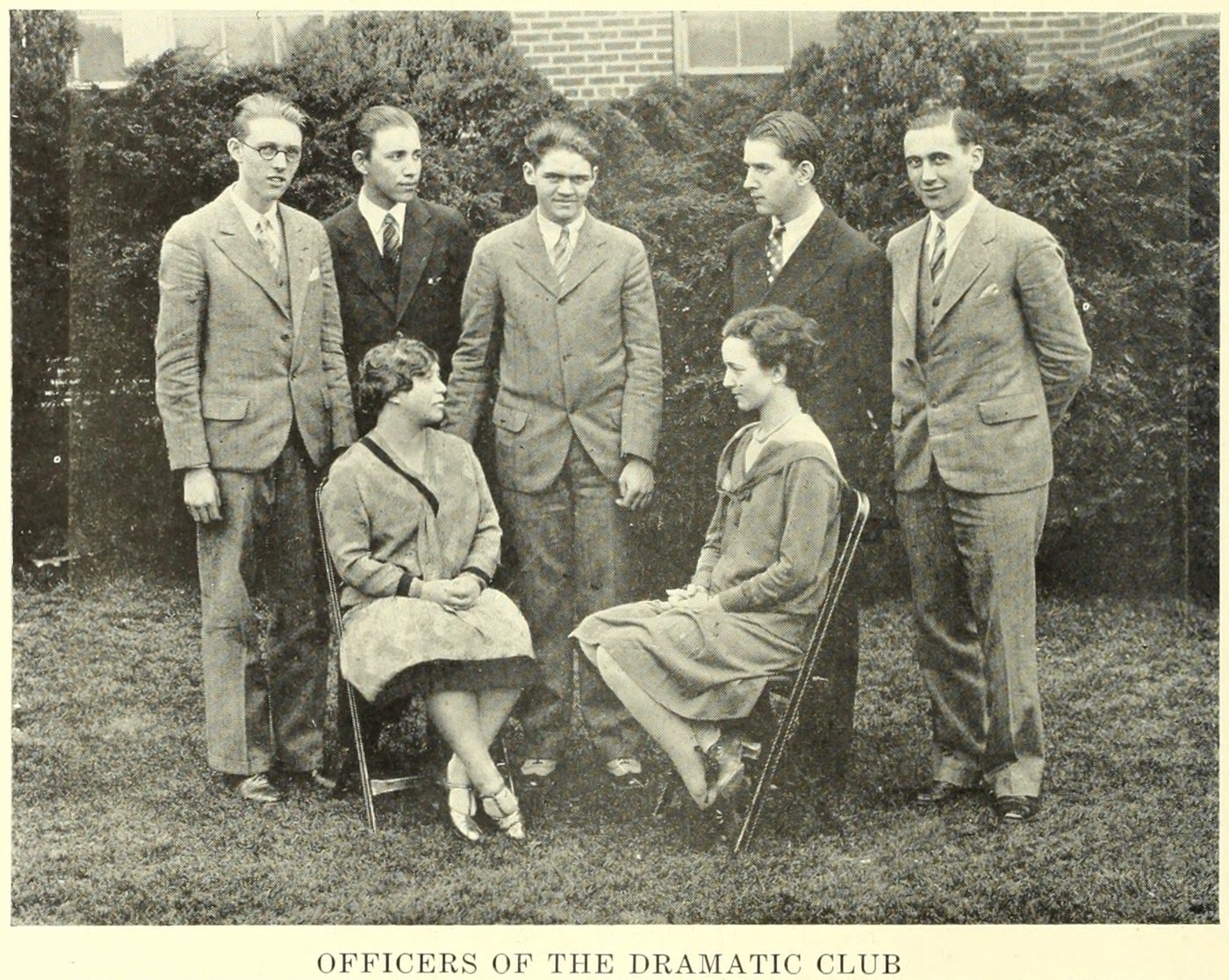 Dramatic Club, Arlington High School, 1929