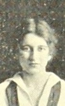Dorothy Hilliard in the Field Hockey photograph, 1929