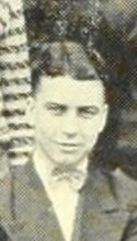 Amedee R. Boudreau in the The Arlington High School Debating Society photograph, 1929